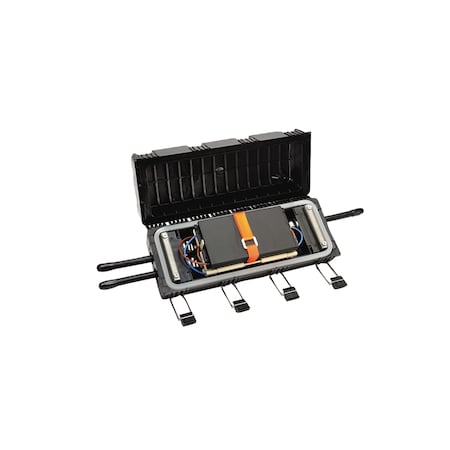 Corning UCAO-OUTSIDE SPLICE ENCLOSURE, UP TO 60 SPLICES-ACCEPTS 5, SPLICE TRAYS UCAO-05